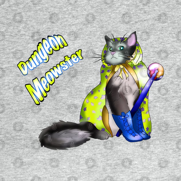 Dungeon meowster pretty kitty by cuisinecat